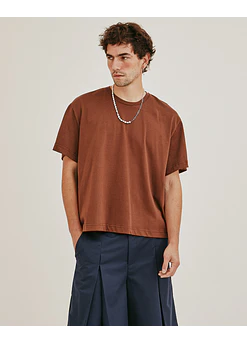 POLERA ATIQ CASTAÑA