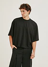POLERA ANKA BOXY TEXTURA NEGRO 2