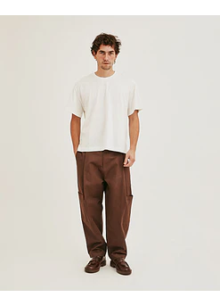 PANTALON RUMI UTILITARIO MOCA