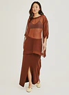 FALDA JUNE RIB MOCA 4