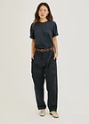 PANTALON RUMI UTILITARIO MARINO 2