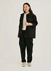 CHAQUETA RUMI UTILITARIA NEGRA  4