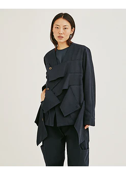 CHAQUETA ANKA ADJUST ME MARINO