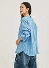 CAMISA MANA STRIPES CYAN 7