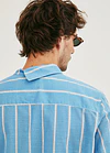 CAMISA MANA STRIPES CYAN 5