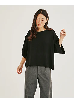 TOP ANKA LIVIANO NEGRO