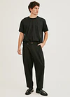 PANTALON OM STRIP NEGRO 1