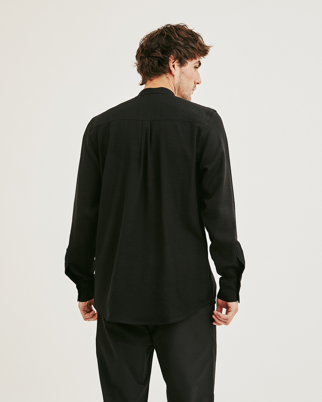 CAMISA TAWA TWILL NEGRO 2