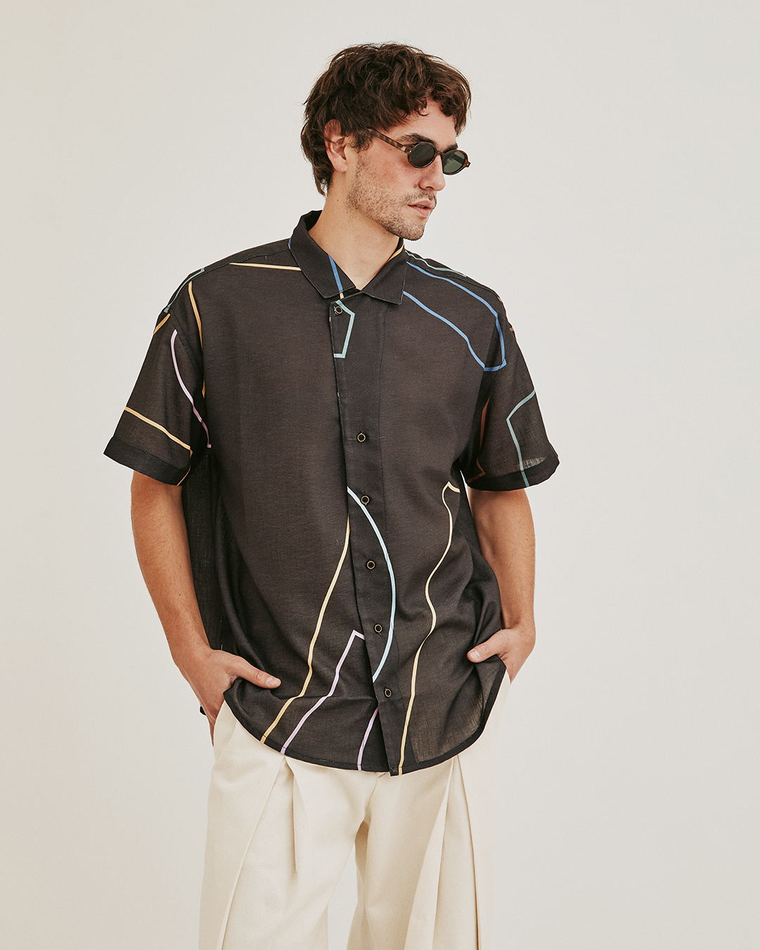 CAMISA LUTEA LIVIANA PATRON 60 1