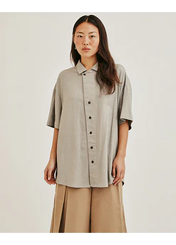CAMISA LUTEA LINO HUMO