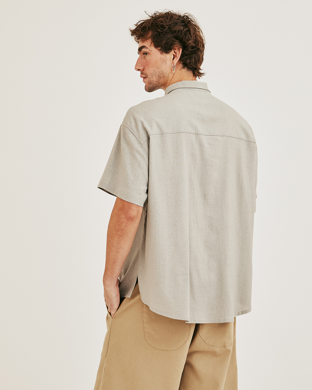 CAMISA LUTEA LINO HUMO 9