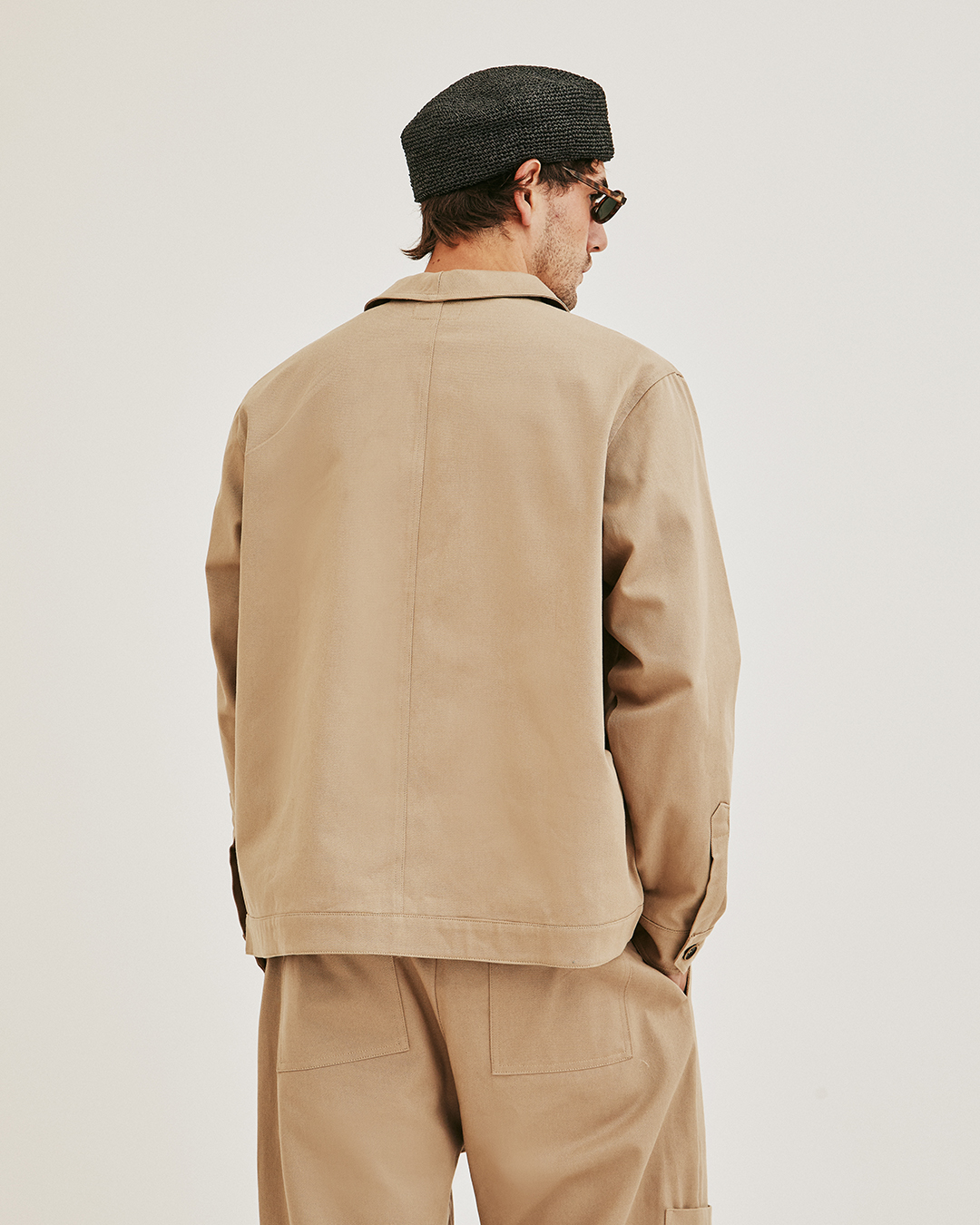 CHAQUETA AWAKI CROP CAMEL 6