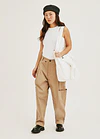 PANTALON RUMI UTILITARIO CAMEL 1