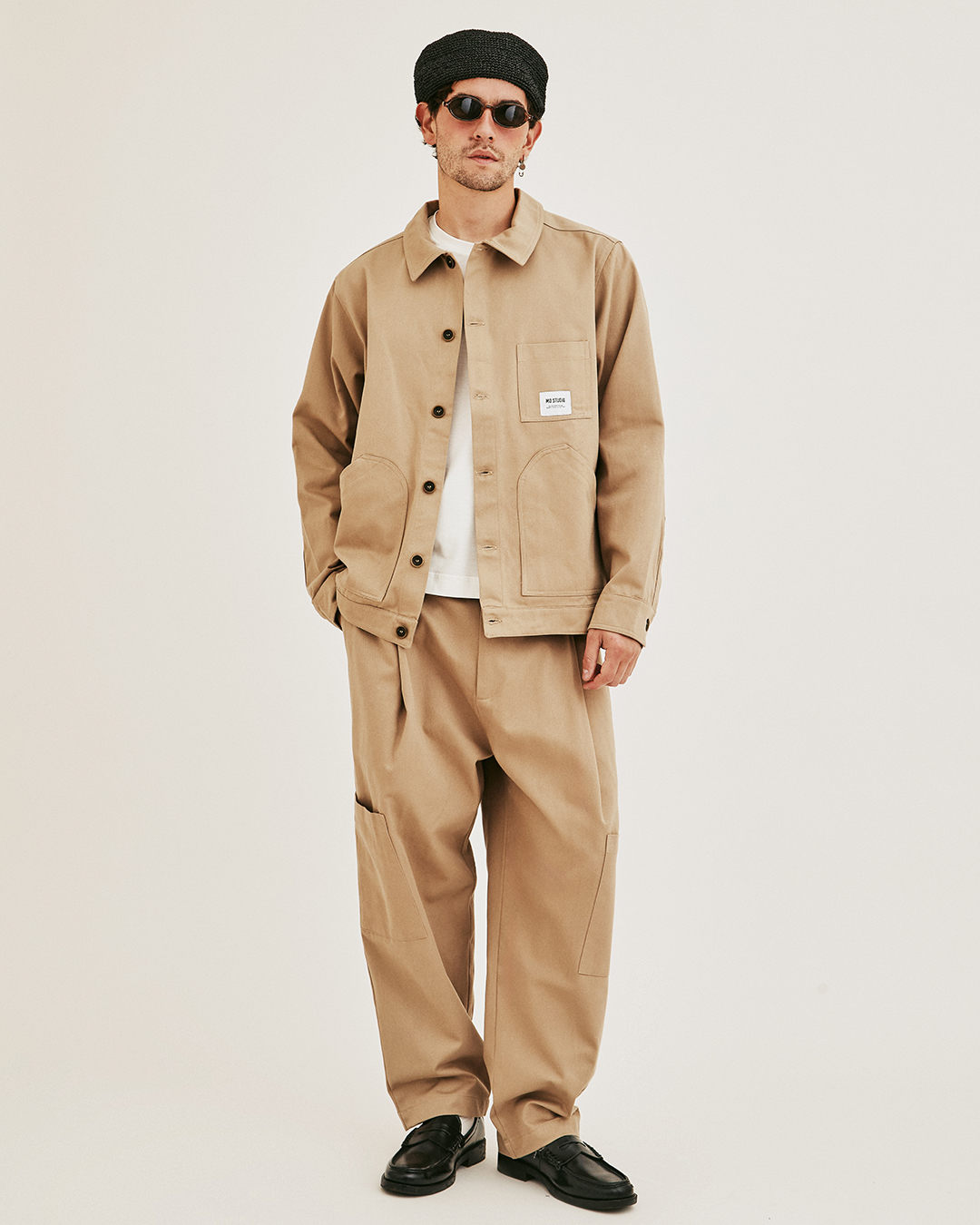 PANTALON RUMI UTILITARIO CAMEL 2