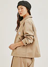 CHAQUETA AWAKI CROP CAMEL 5