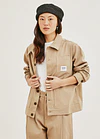 CHAQUETA AWAKI CROP CAMEL 2