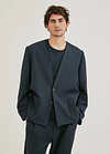 BLAZER ANKA AZUL MARINO 2
