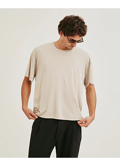 POLERA ATIQ ACANALADA SISAL
