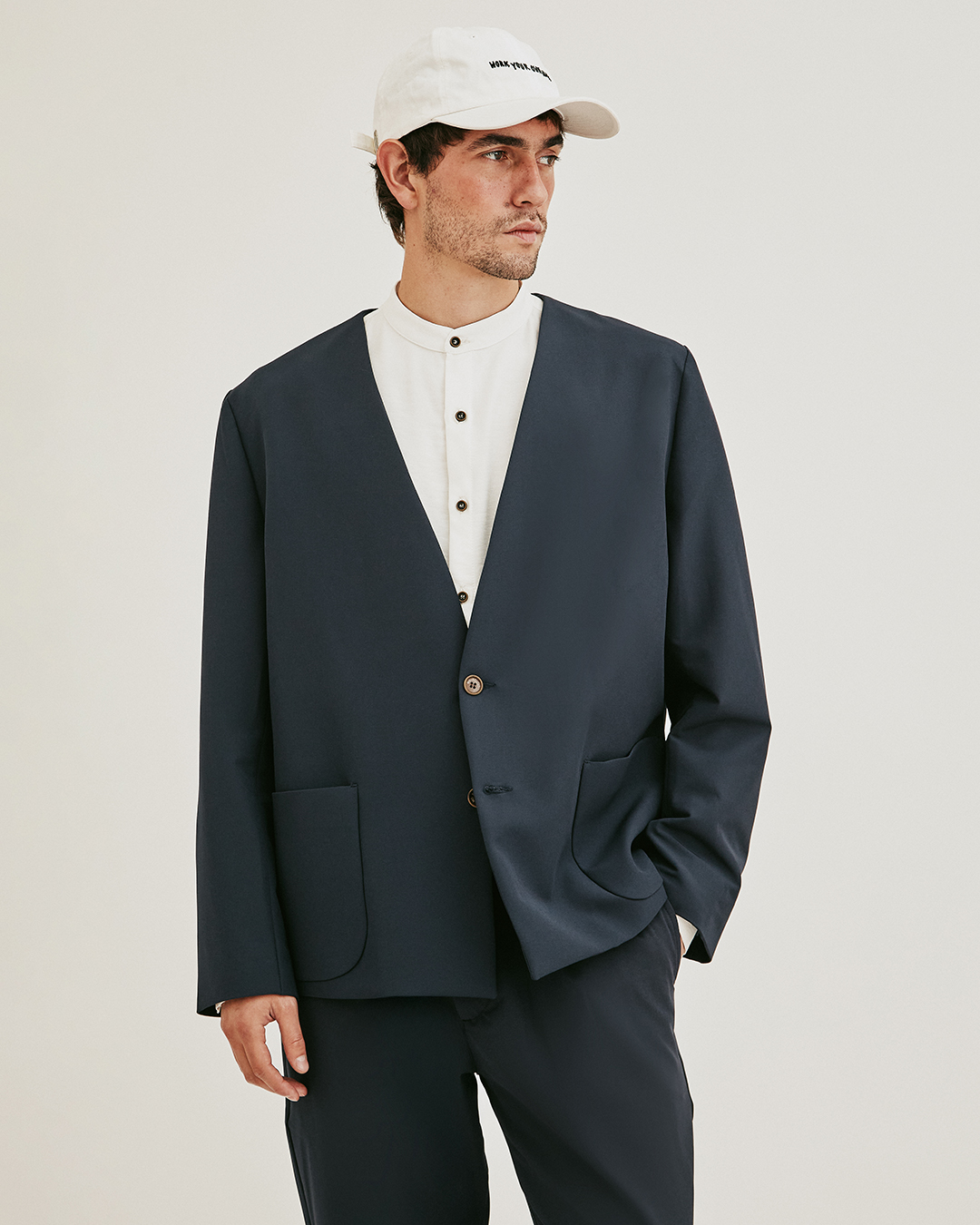 BLAZER ANKA AZUL MARINO 1
