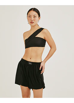 SHORT BOXER HARRY PLISADO NEGRO