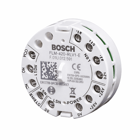 BOSCH-FLM420RLV1E— Módulo de Interconexión de Relé de Baja Tensión para Sistemas LSN