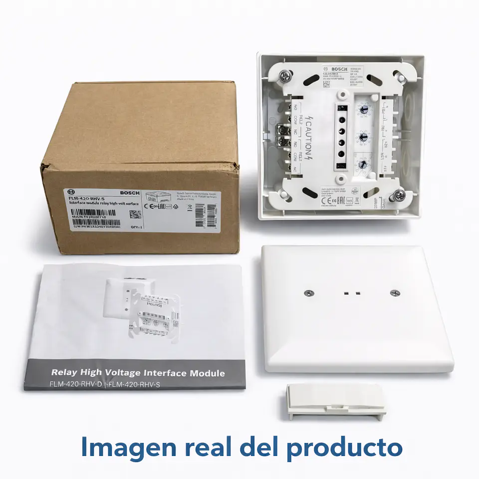 BOSCH-FLM420RLV1E— Módulo de Interconexión de Relé de Baja Tensión para Sistemas LSN 2