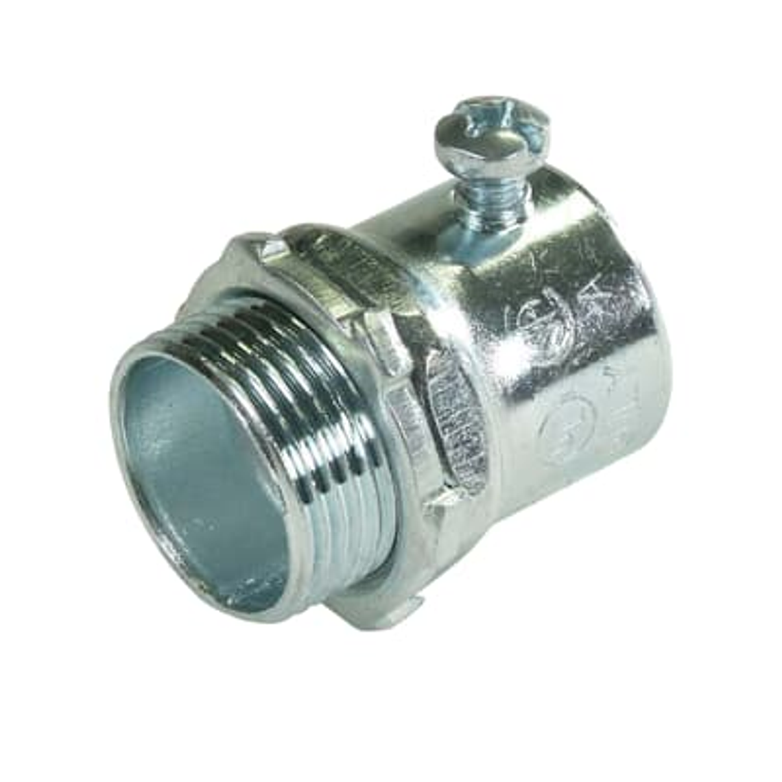 TC123A ABB, Conector con tornillo para tubo conduit EMT, 1 pulgada 1