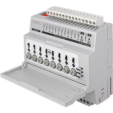 2CQG200707R1021 ABB Módulo de expansión, 16 puntos, controladores BACnet