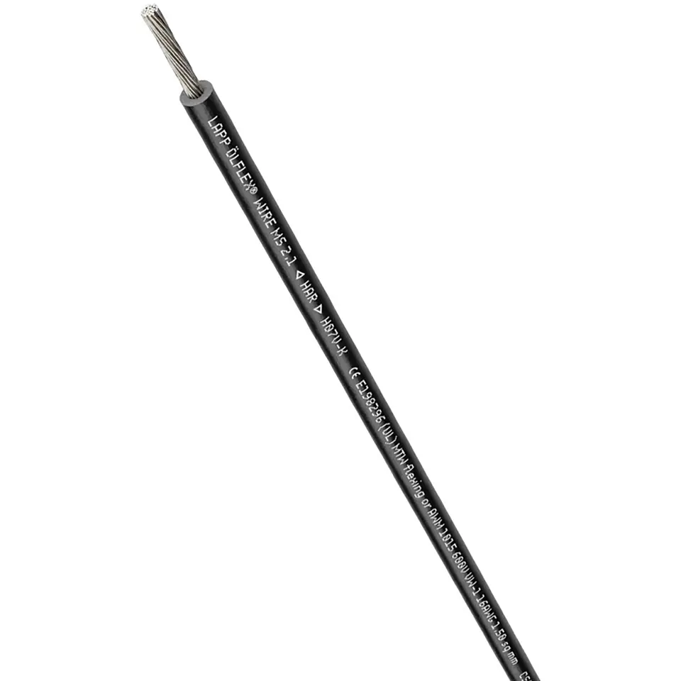 Cable LAPP ÖLFLEX 4161101 10 AWG PVC 600V Negro 1