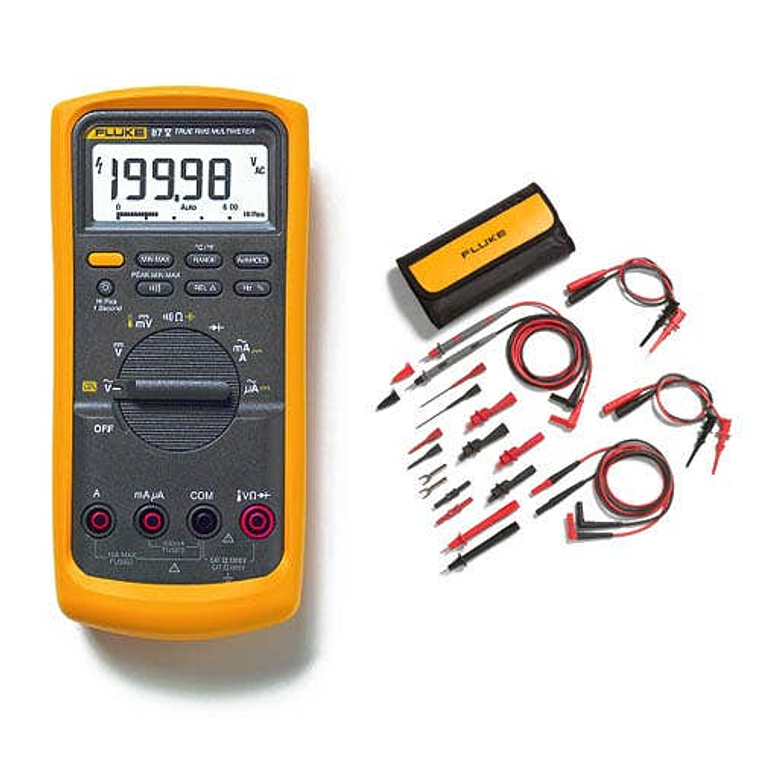FLUKE875 Multímetro Digital Fluke 87V True RMS Industrial 1