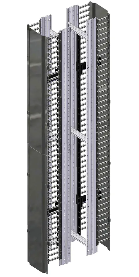 BHVHH03 BELDEN Administrador de cables vertical de alta densidad con puertas