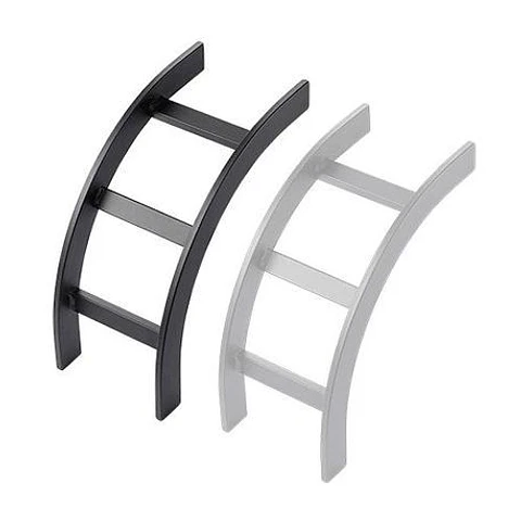 LIB12BLK HOFFMAN Sección curva vertical de escalera de cable