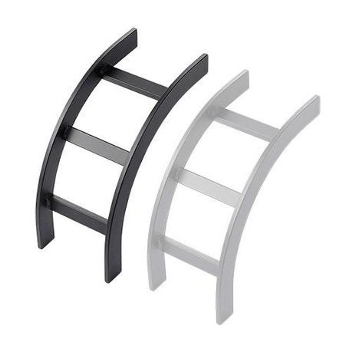 LIB12BLK HOFFMAN Sección curva vertical de escalera de cable 1