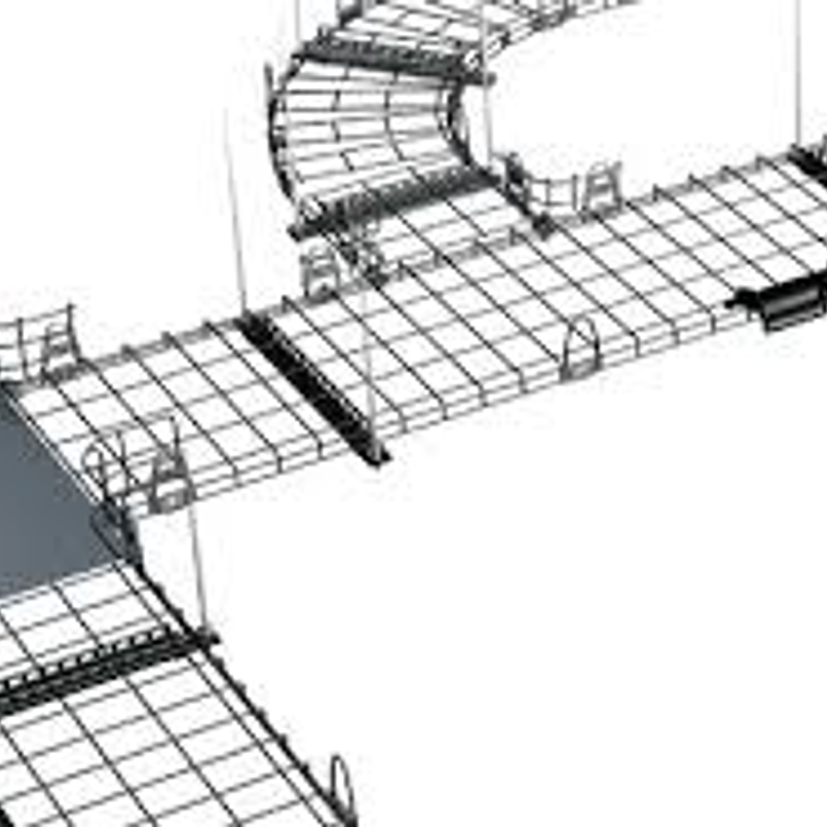 WGINTSPLBL PANDUIT Conector de empalme de intersección Wyr-Grid 1