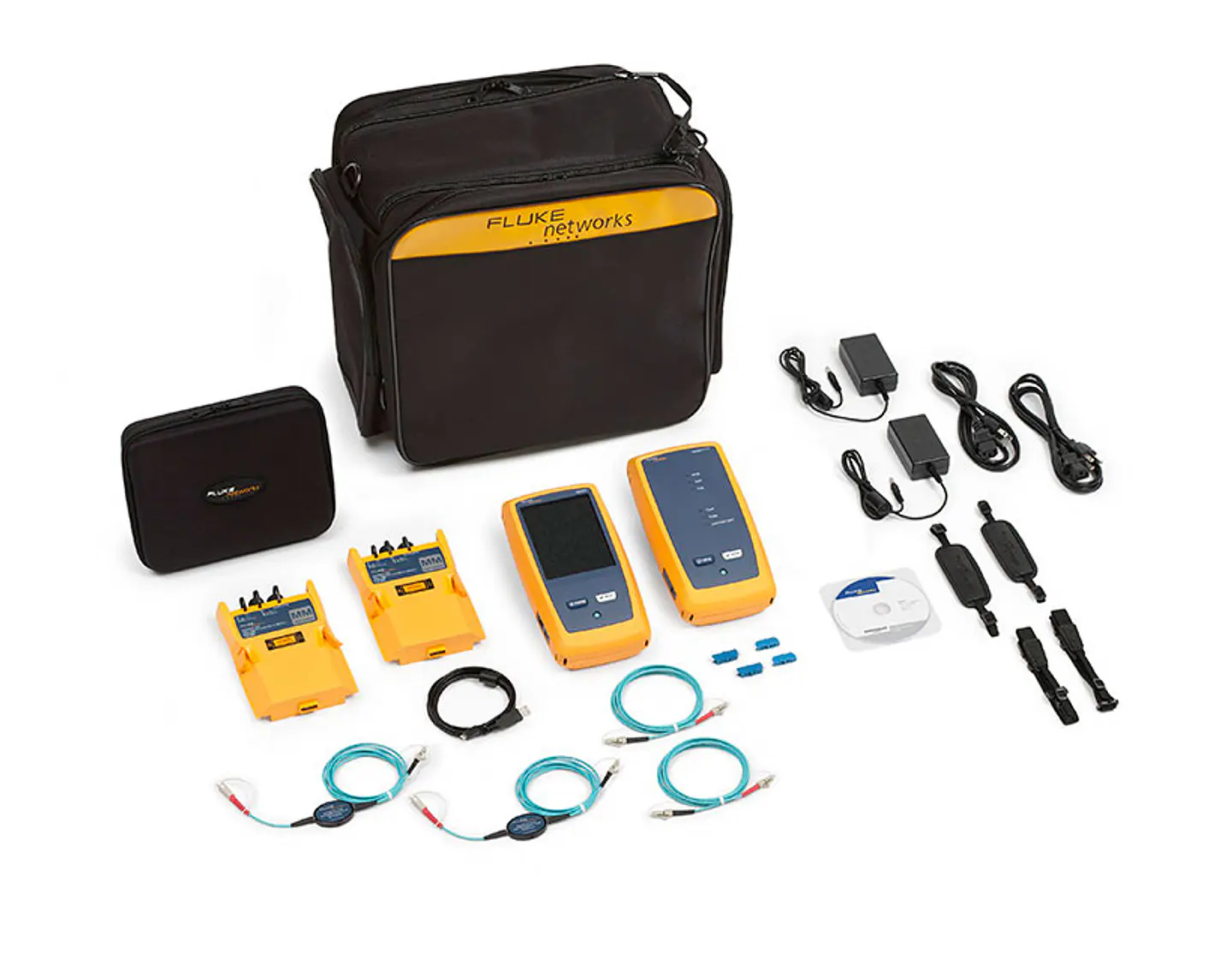 CFP100QIINTL FLUKE NETWORKS CertiFiber Pro Quad OLTS con Kit de Inspección de Dobles Extremos 1