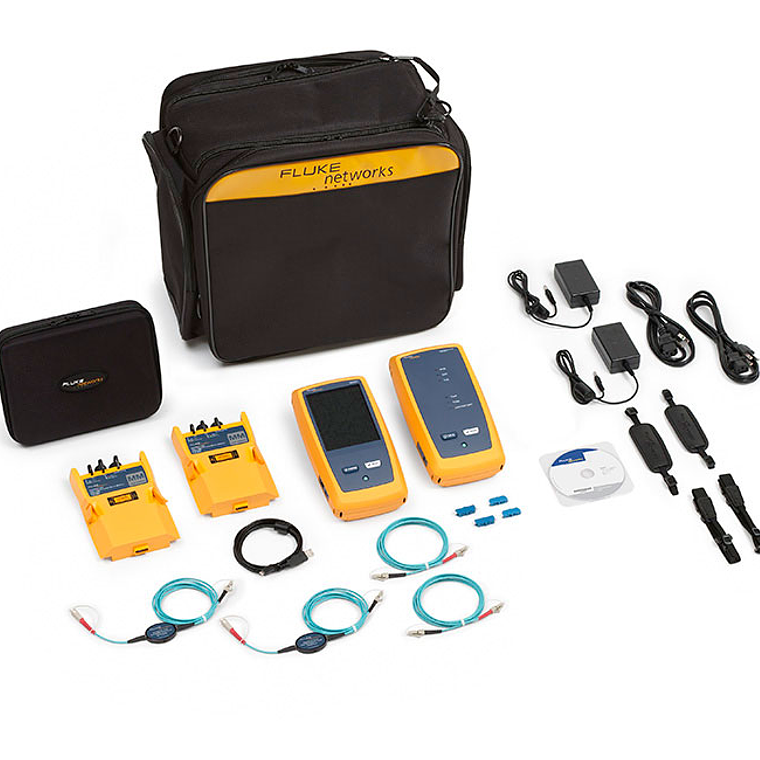 CFP100QIINTL FLUKE NETWORKS CertiFiber Pro Quad OLTS con Kit de Inspección de Dobles Extremos 1