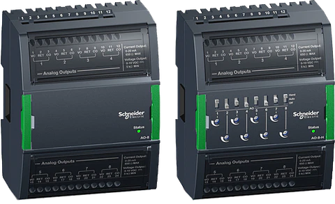 SXWAO8XXX10001 SCHNEIDER Módulo de E/S Central, SpaceLogic, 8 Salidas Analógicas