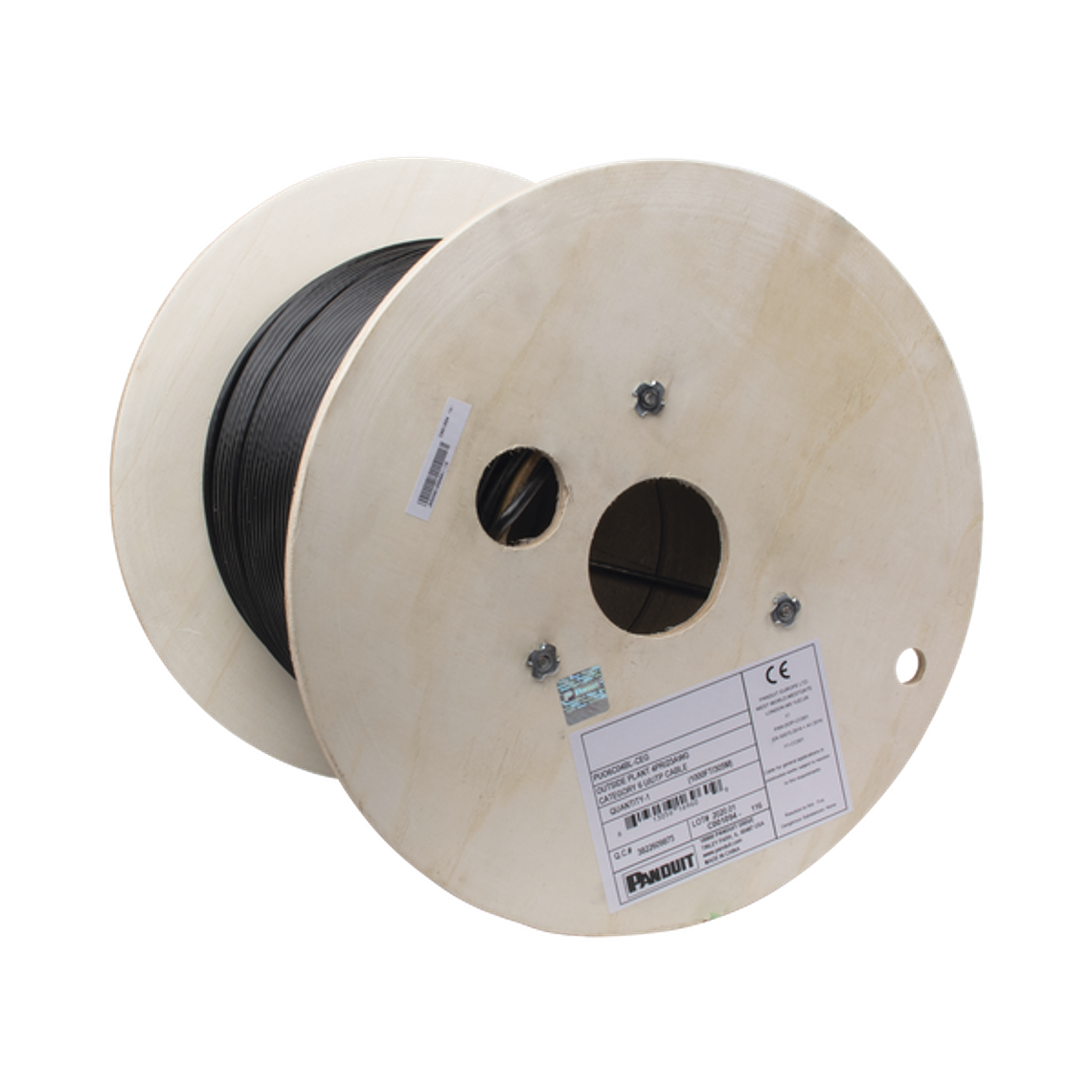 PUO6C04BLCEG PANDUIT Cable de cobre U/UTP de exterior (OSP) Categoría 6 TX6 1
