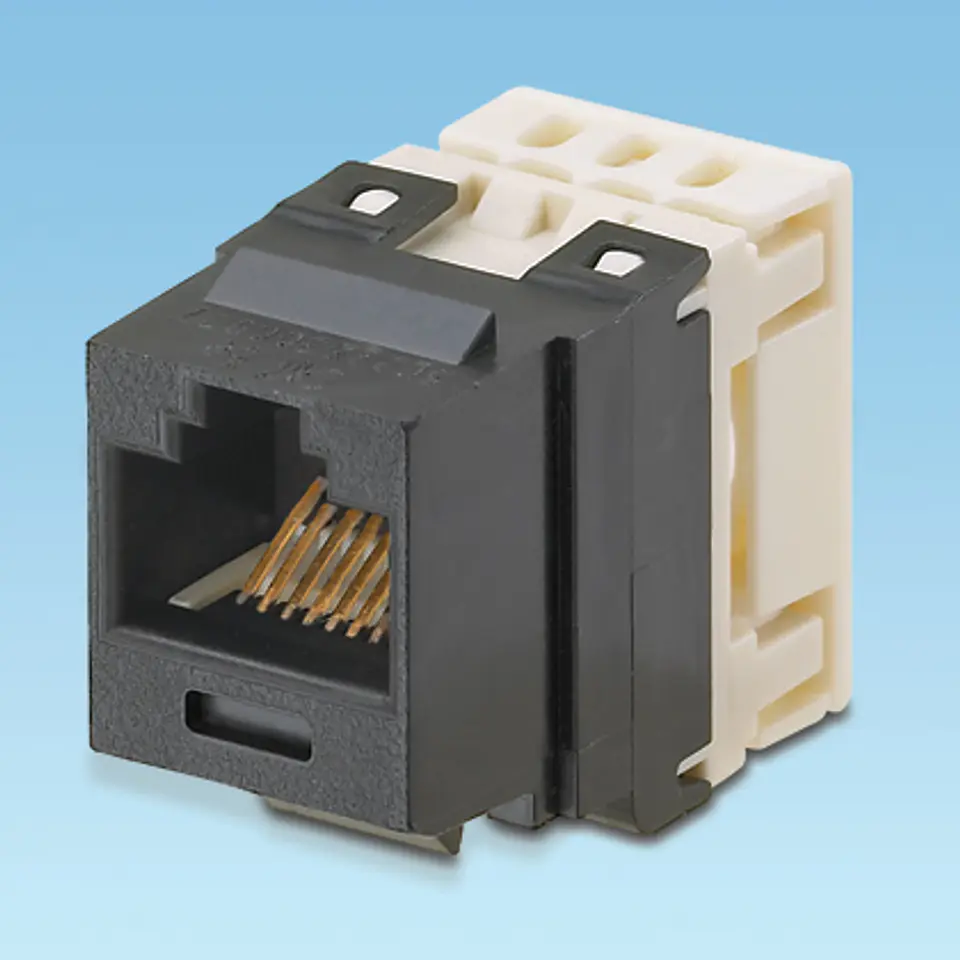 NKP5E88MIW NETKEY Módulo de Jack Punchdown de Categoría 5e 1