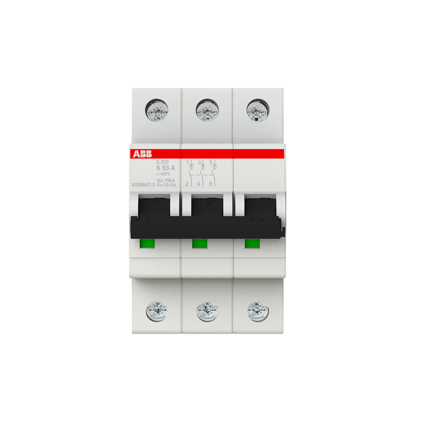 S203K63 ABB Interruptor automático de circuito miniatura 1