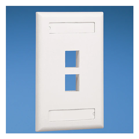 NK2FIWY NETKEY Placa de pared vertical para 2 módulos NetKey®