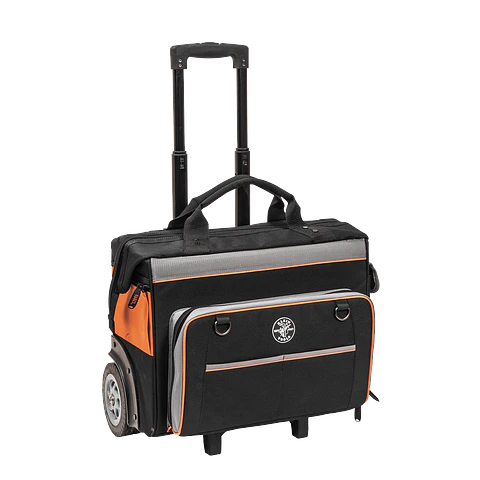 55452RTB KLEIN TOOLS Bolsa de herramientas rodante Tradesman Pro, 24 bolsillos, 19 pulgadas
