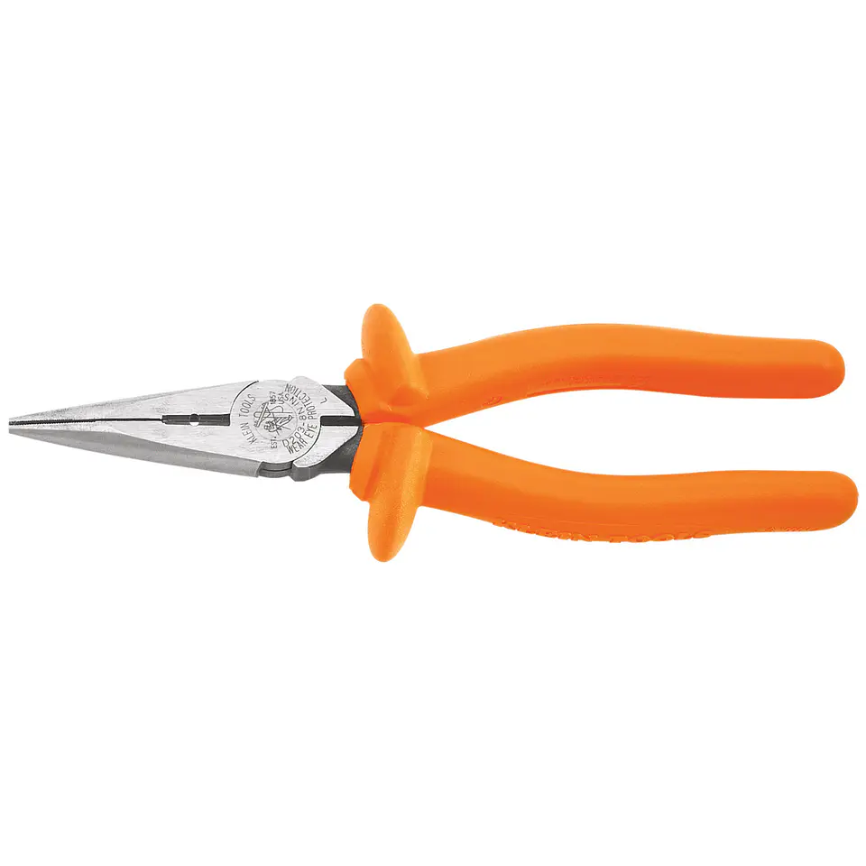 D203-8-INS KLEIN TOOLS Pinzas de punta larga aisladas de 8 pulgadas 1