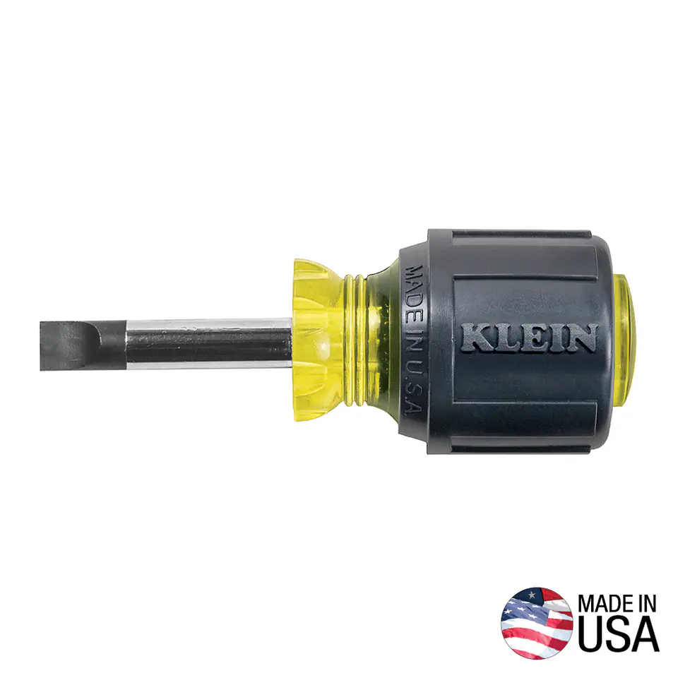 600-1 KLEIN TOOLS Destornillador para gabinete de 5/16 pulgadas, vástago redondo de 1-1/2 pulgadas 1