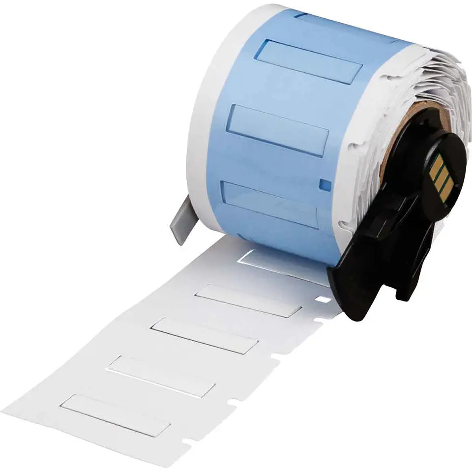 BPSPT-125-1-WT BRADY Etiquetas de alambre y cable termocontraíbles PermaSleeve 1