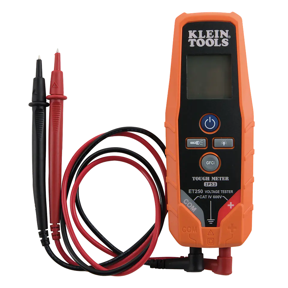 ET250 KLEIN TOOLS Medidor Digital de Voltaje y Continuidad AC/DC 1