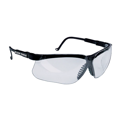 60053 KLEIN TOOLS Gafas de protección, marco negro, lente transparente