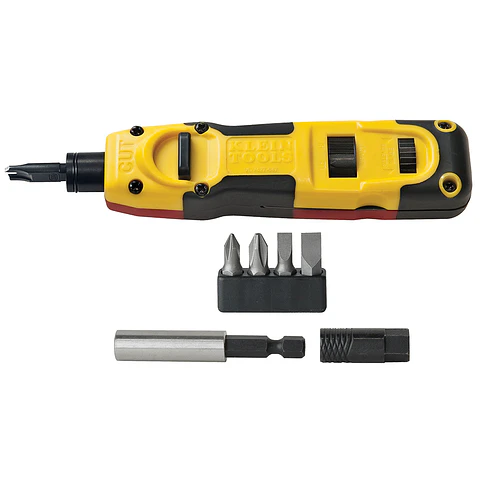 VDV427-807 KLEIN TOOLS Herramienta multifuncional Punchdown con cuchilla 110/66 y kit WorkEnds