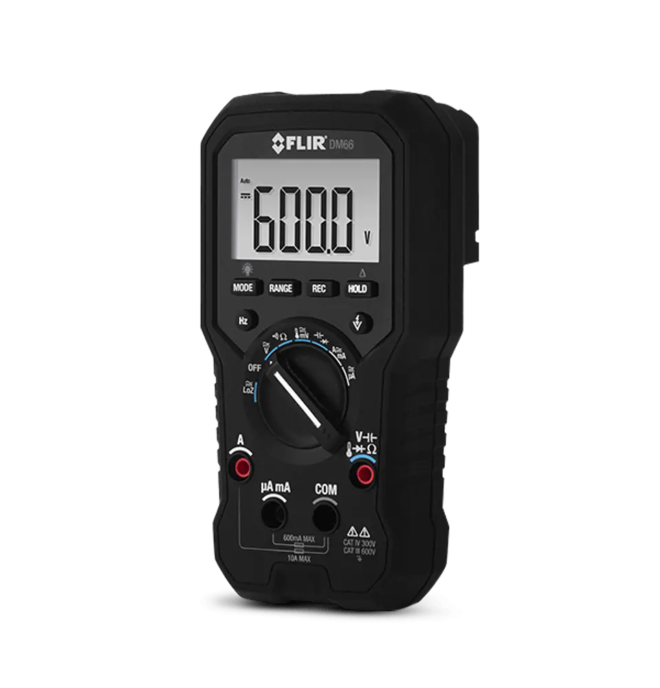 FLIR-DM66 FLIR Multímetro digital True RMS con LoZ, 600V 1