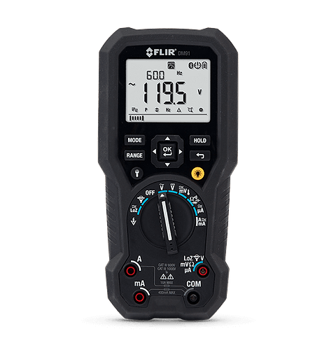 FLIR-DM91 FLIR Multímetro digital TRMS industrial con registro de datos (inalámbrico)